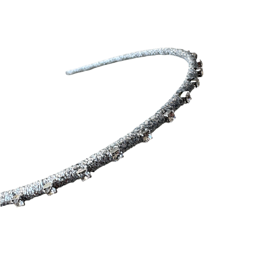 Aerial Silver / Crystal - Timeless Headband *AVAILABLE NOW*