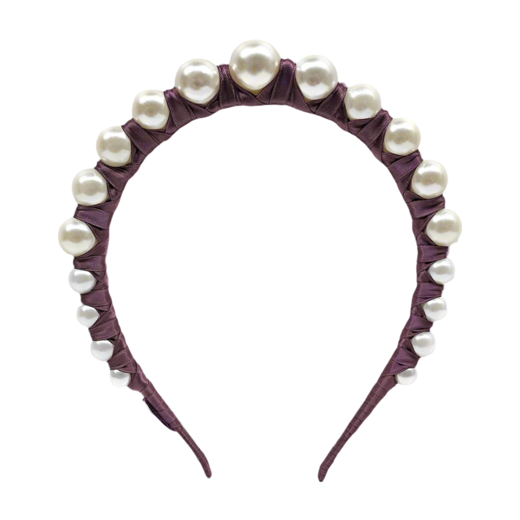Derby Pearl Plum - Iconic Headband *Buy Now*