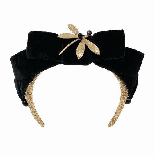 Audrey Black Dragonfly - Crown *AVAILABLE NOW*