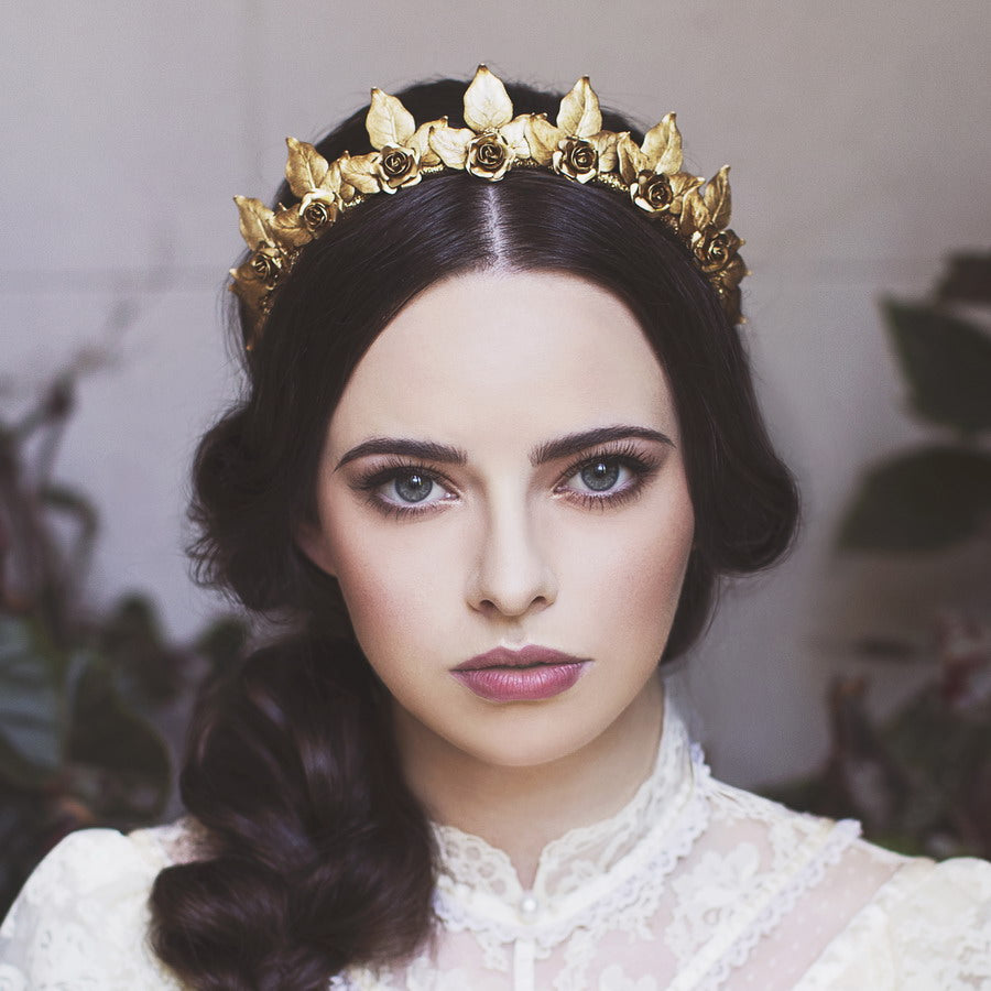 Anna Rosa Gold - Iconic Crown *MADE TO ORDER*