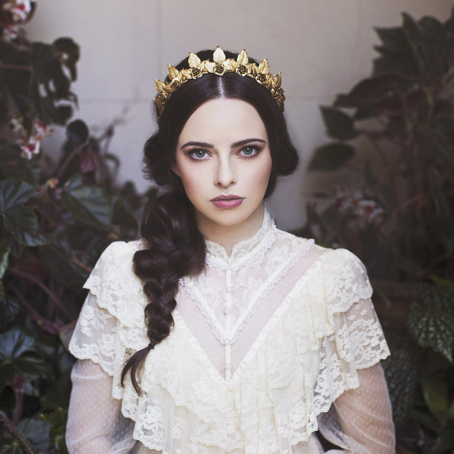 Anna Rosa Gold - Iconic Crown *MADE TO ORDER*