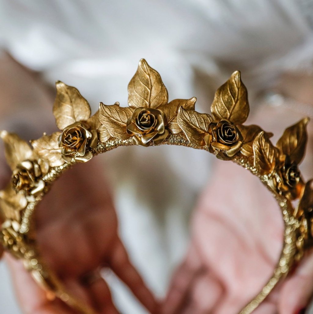 Anna Rosa Gold - Iconic Crown *MADE TO ORDER*