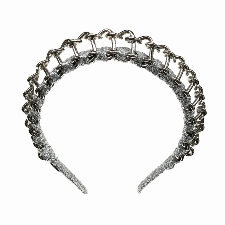 Chained Up Silver - Iconic Crown *MADE TO ORDER*