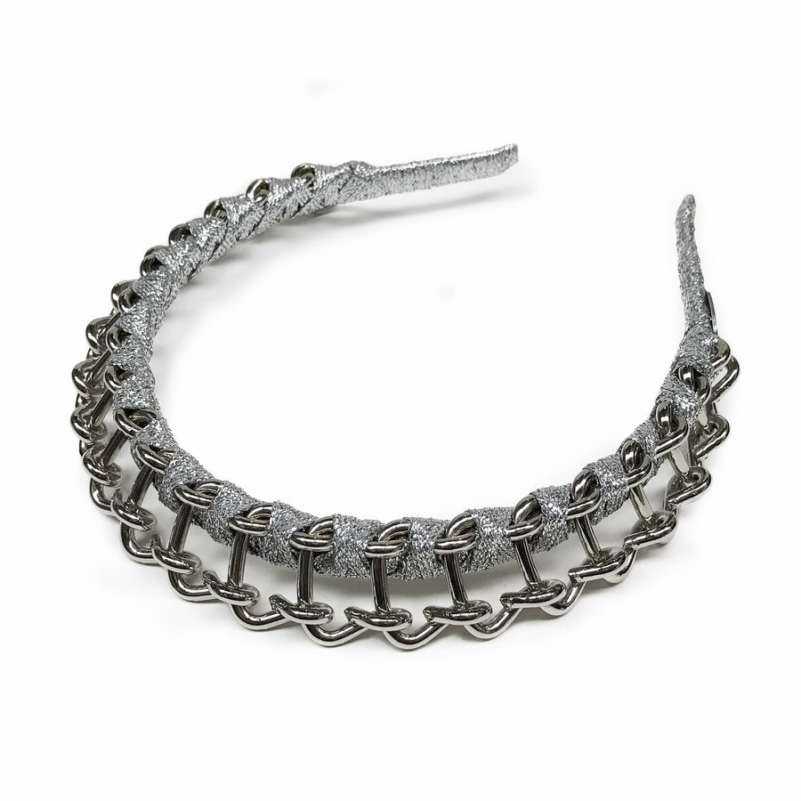 Chained Up Silver - Iconic Crown *MADE TO ORDER*