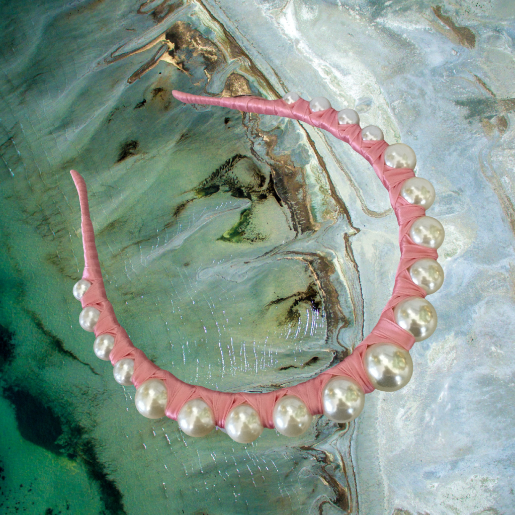 Derby Pearl Pink - Iconic Headband *MADE TO ORDER*