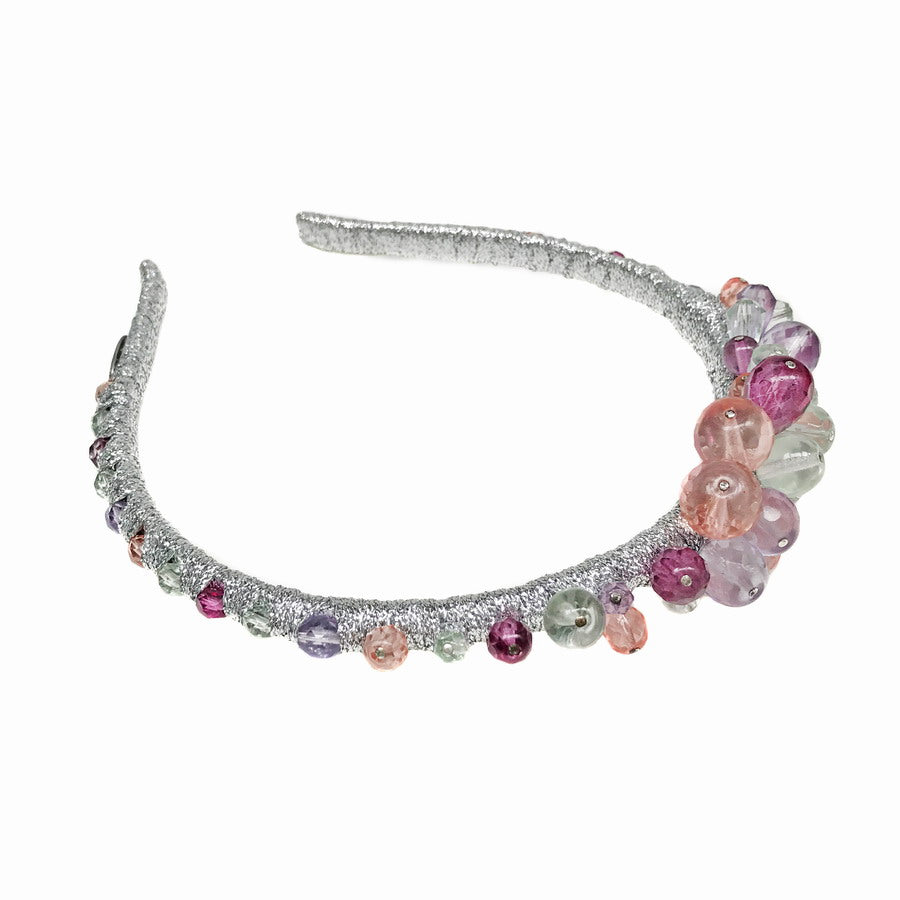 Jelly Jewelled Silver - Headband *AVAILABLE NOW*