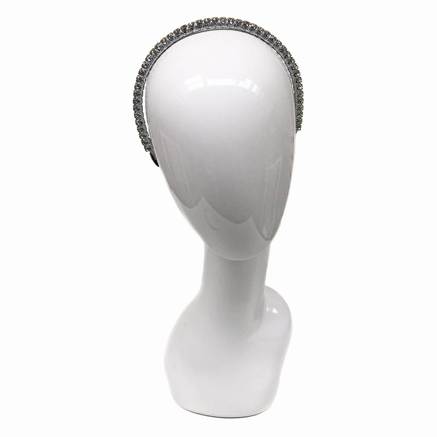 Alessa Silver Classic Crystal - Headband *MADE TO ORDER*