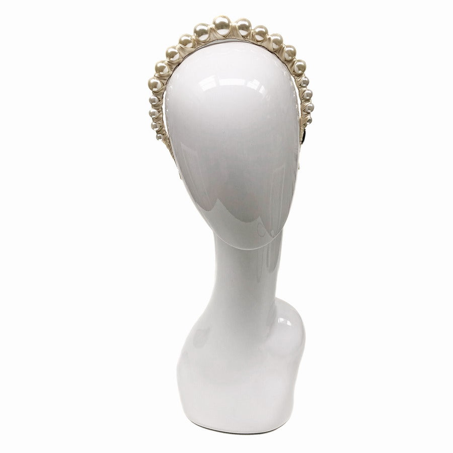 Derby Pearl Cream - Iconic Headband *MADE TO ORDER*