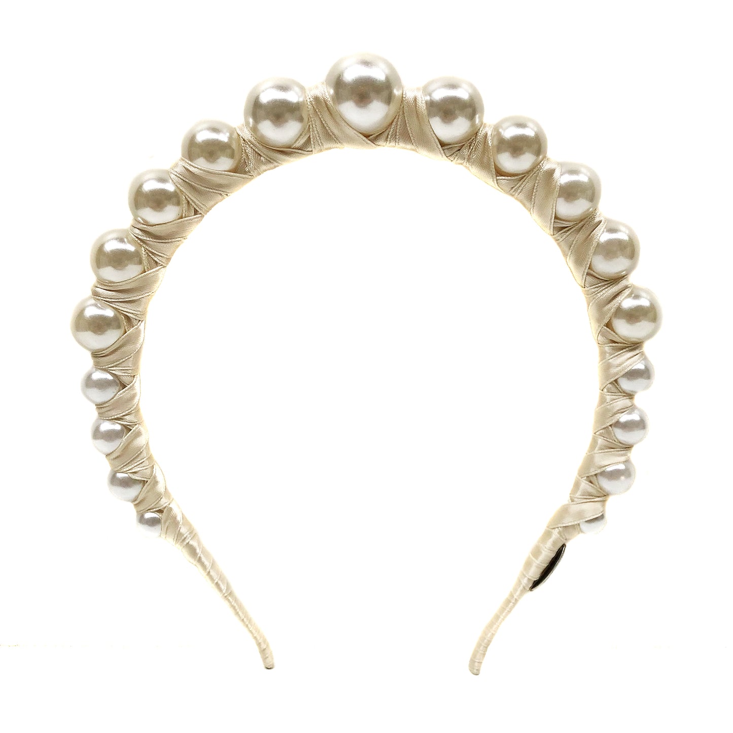 Derby Pearl Cream - Iconic Headband *MADE TO ORDER*