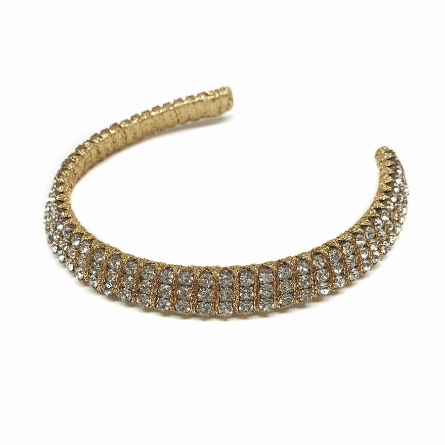 Sparkness Gold / Crystal - Crown *MADE TO ORDER*