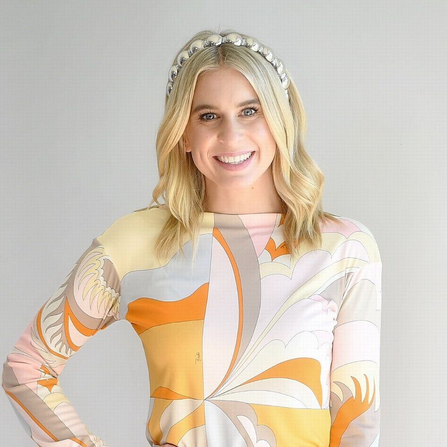 Luna Bee Small Silver - Headband *Buy Now*