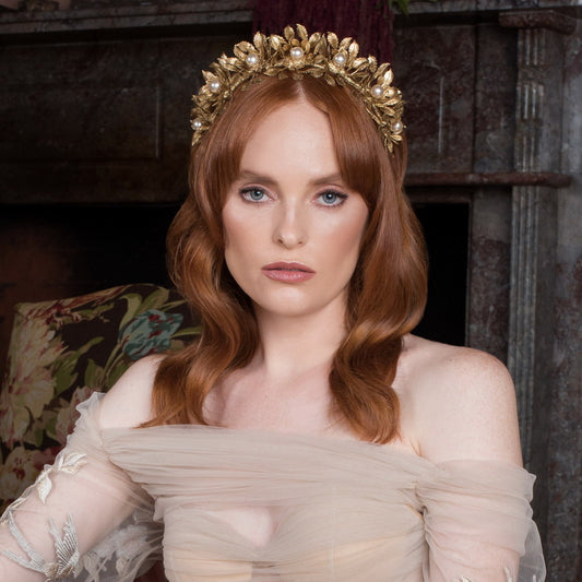 Angel Pearl / Gold - Iconic Crown *SOLD OUT*