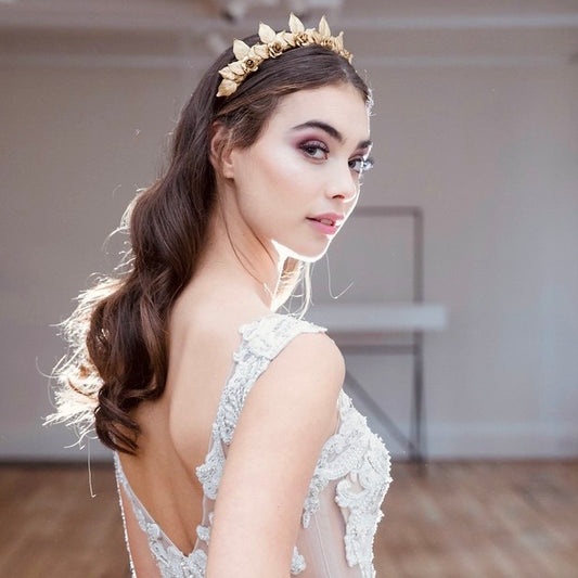 Anna Rosa Gold - Iconic Crown *MADE TO ORDER* 4 WEEKS