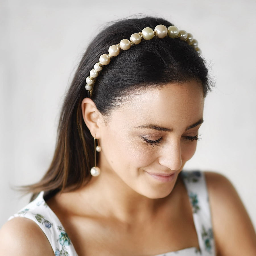 Derby Pearl Gold - Iconic Headband *SOLD OUT*