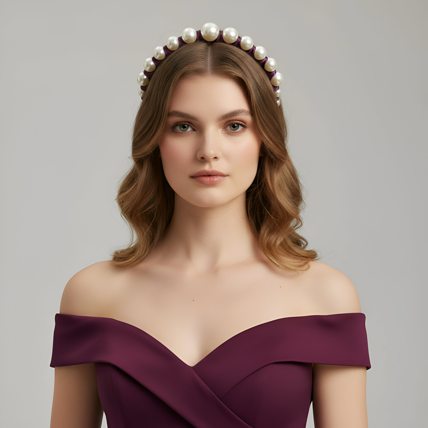 Derby Pearl Plum - Iconic Headband *Buy Now*