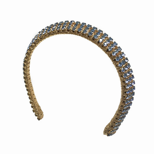 Sparkness Sky Blue Crystal - Crown *MADE TO ORDER*