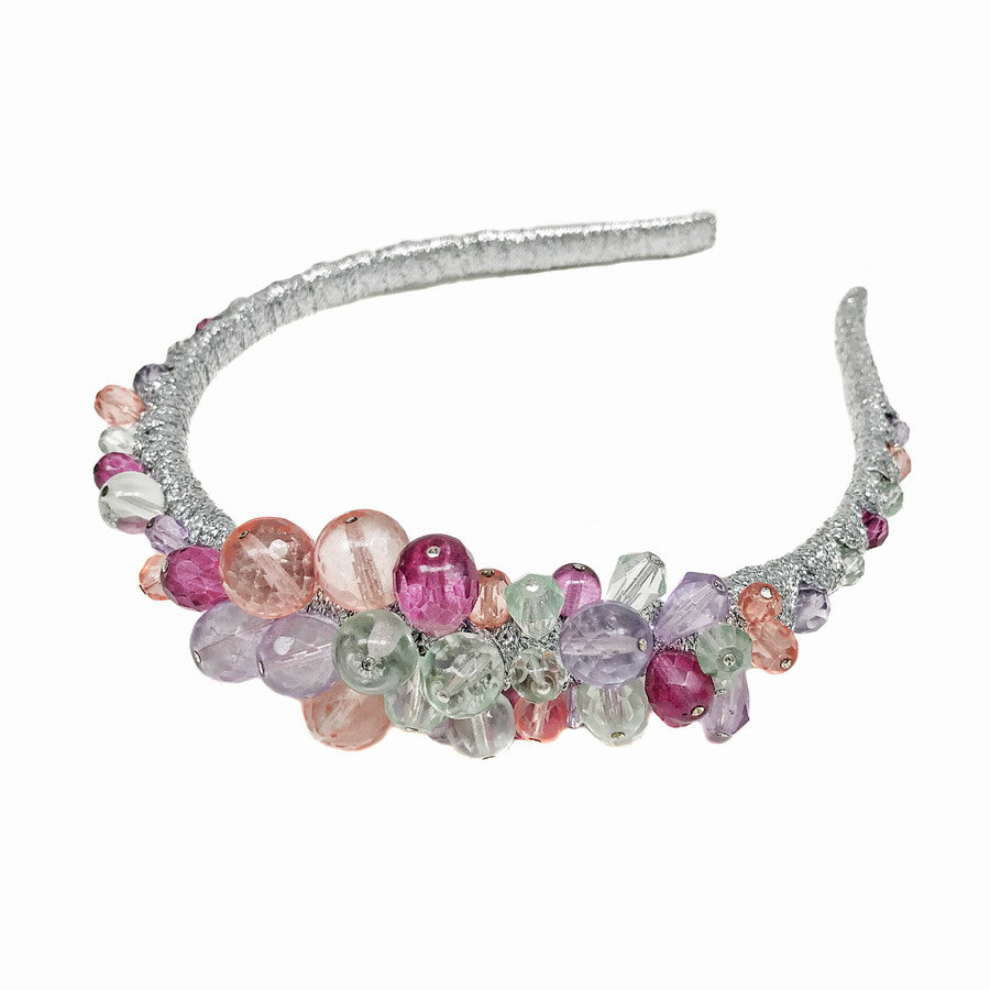 Jelly Jewelled Silver - Headband *AVAILABLE NOW*
