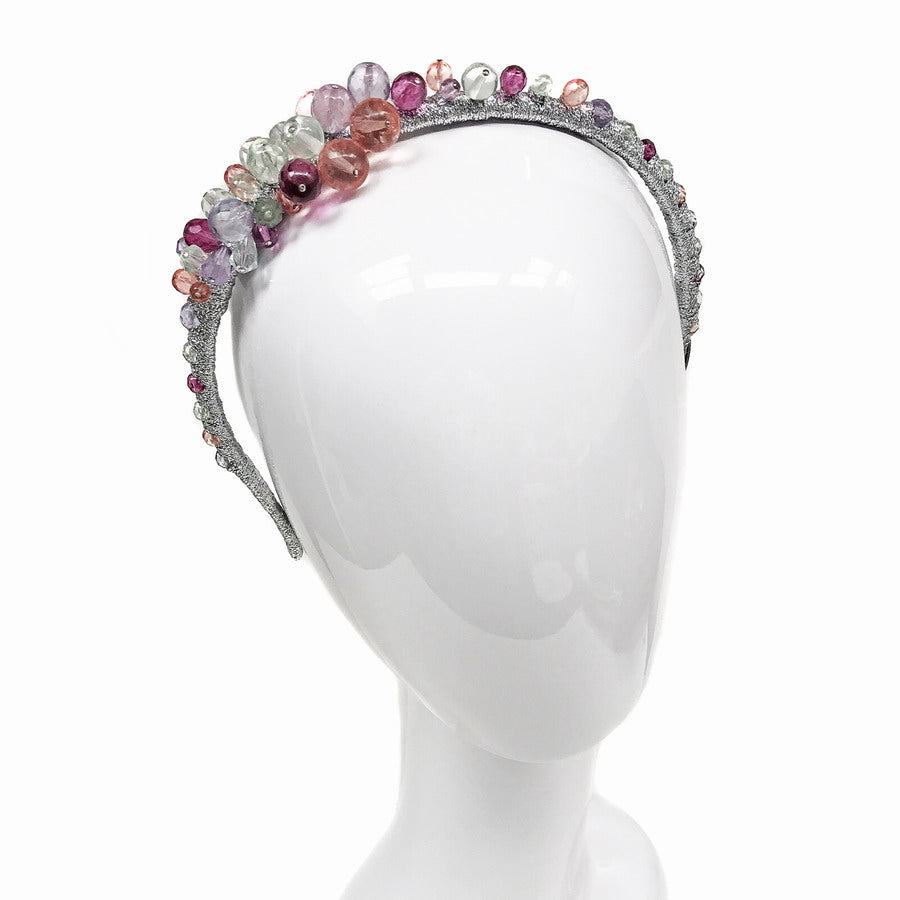 Jelly Jewelled Silver - Headband *AVAILABLE NOW*