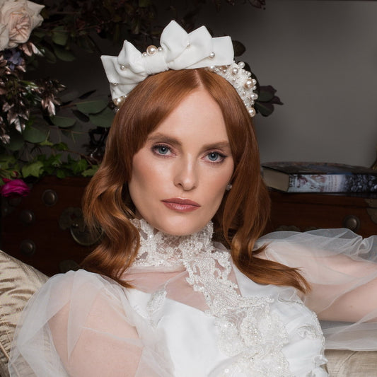 Lady Diana Pearl / Velvet Snow - Crown *AVAILABLE NOW*