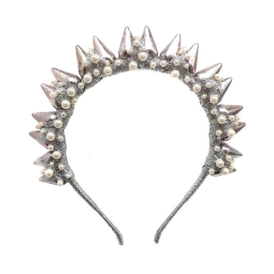 Spike Pearl / Silver - Crown *AVAILABLE NOW*