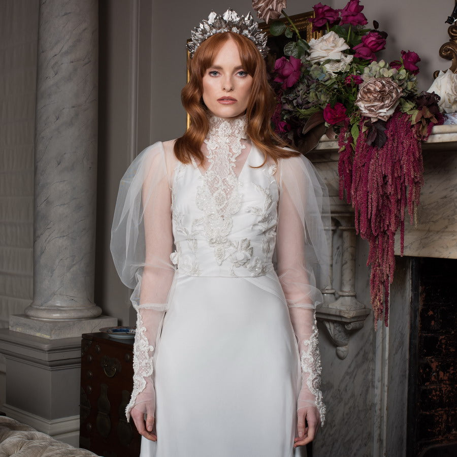 Gloria Grace Silver / Crystal - Iconic Crown *AVAILABLE NOW*