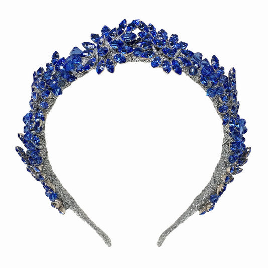 Scorpion Silver / Blue Crystal - Crown *Available Now*