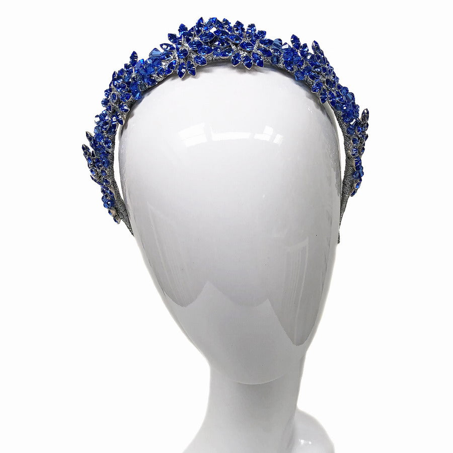 Scorpion Silver / Blue Crystal - Crown *Available Now*