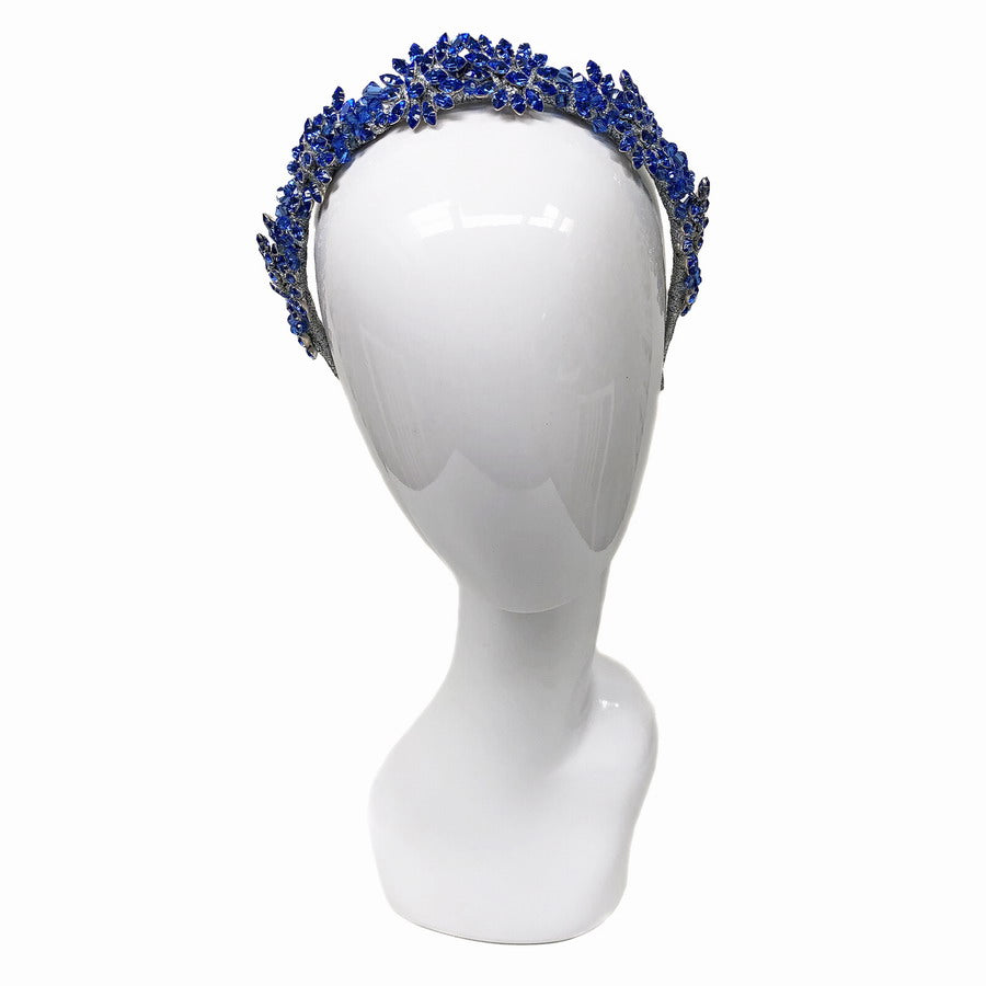 Scorpion Silver / Blue Crystal - Crown *Available Now*